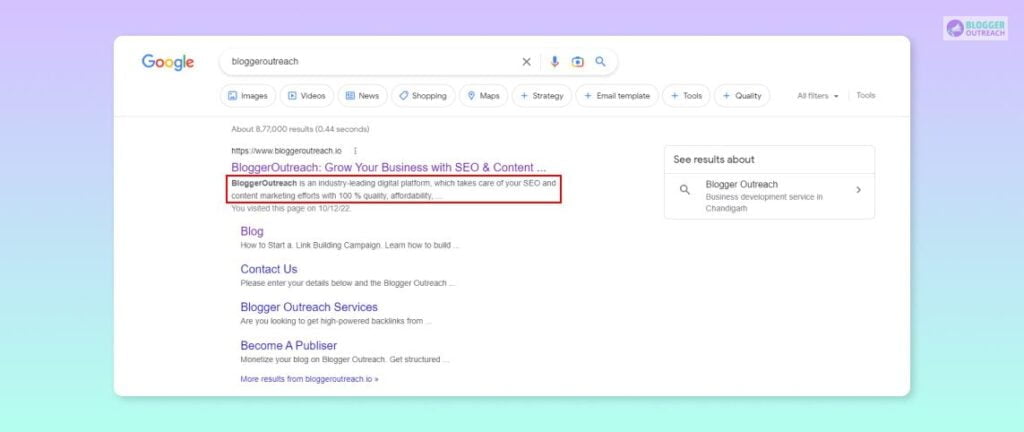 Meta-Descriptions