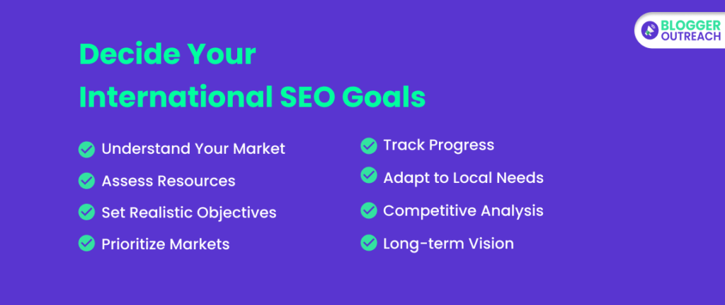 Decide Your International SEO Goals