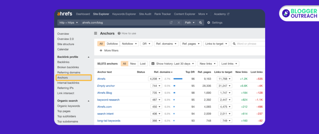 Audit Your Anchor Text