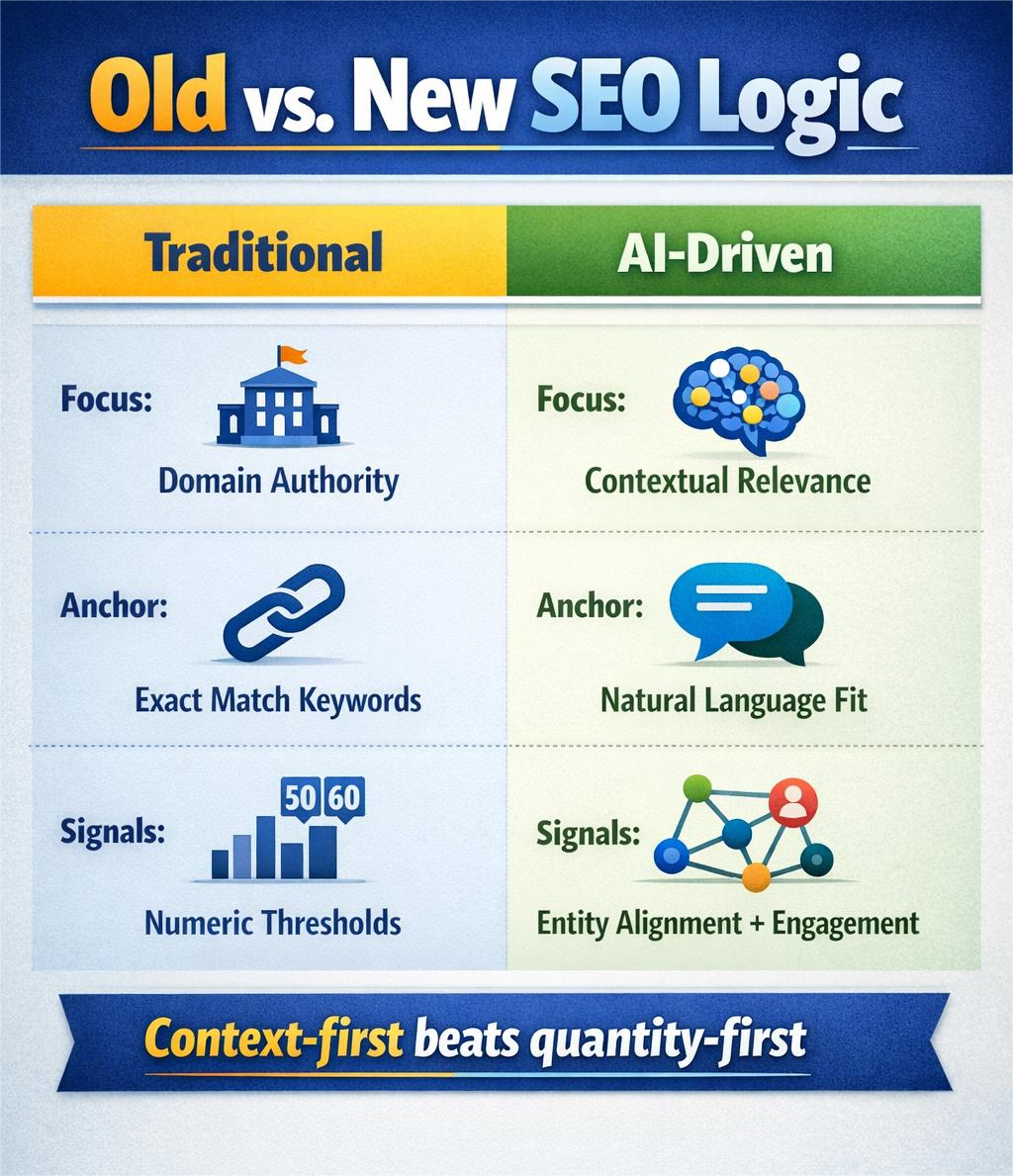 Comparing Traditional vs. AI‑Driven Backlink Evaluation
