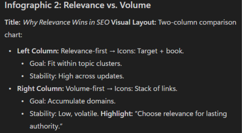 Relevance vs. Volume