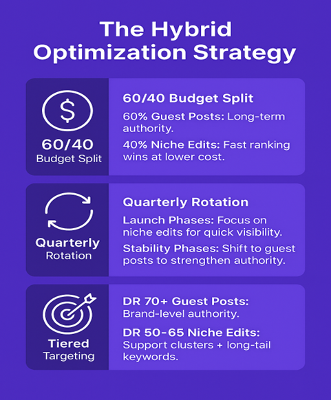 The hybrid optimization strategy