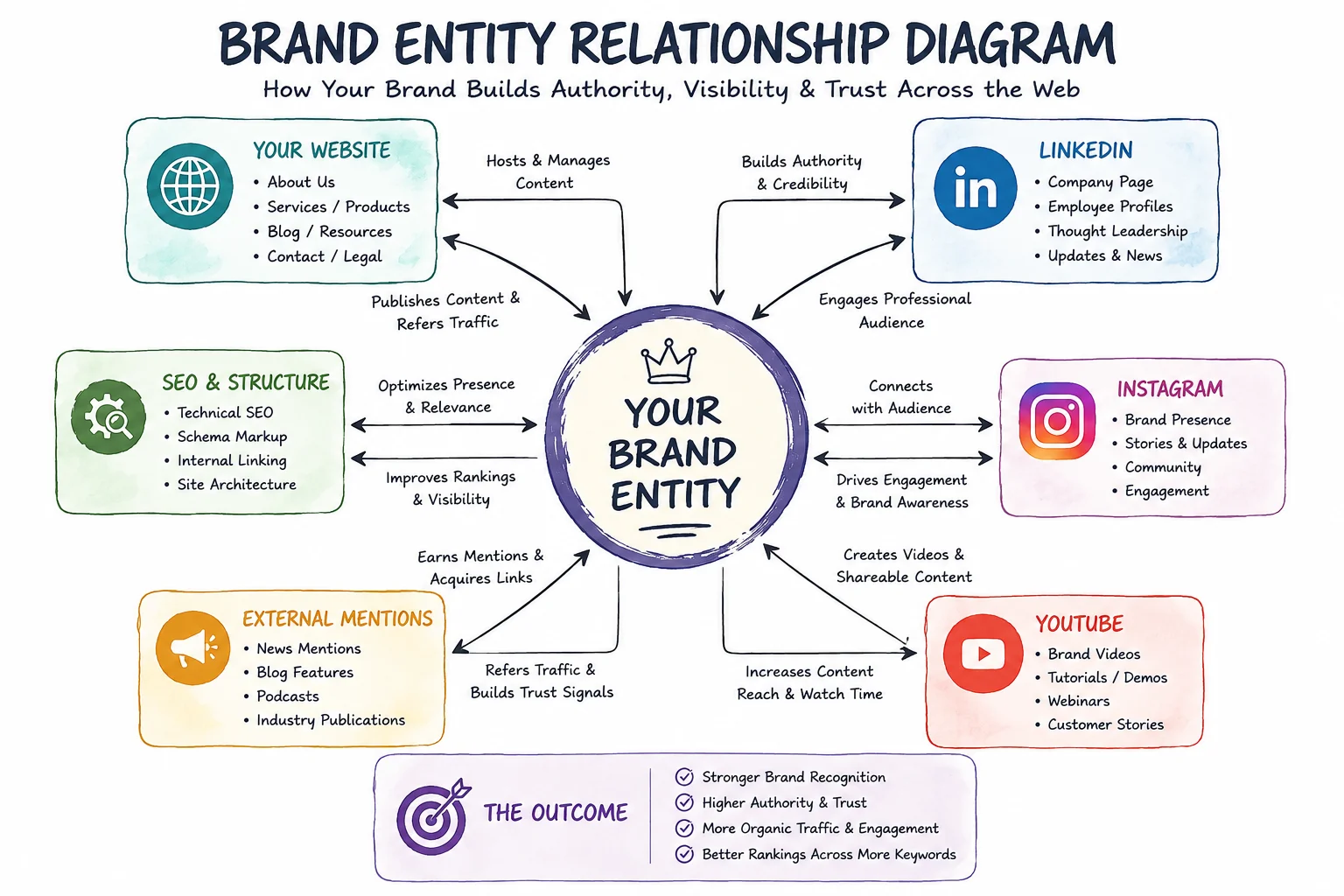 Brand Entity Relationship Diagram